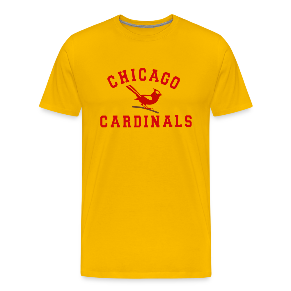 Chicago Cardinals - Vintage I T-shirt - sun yellow