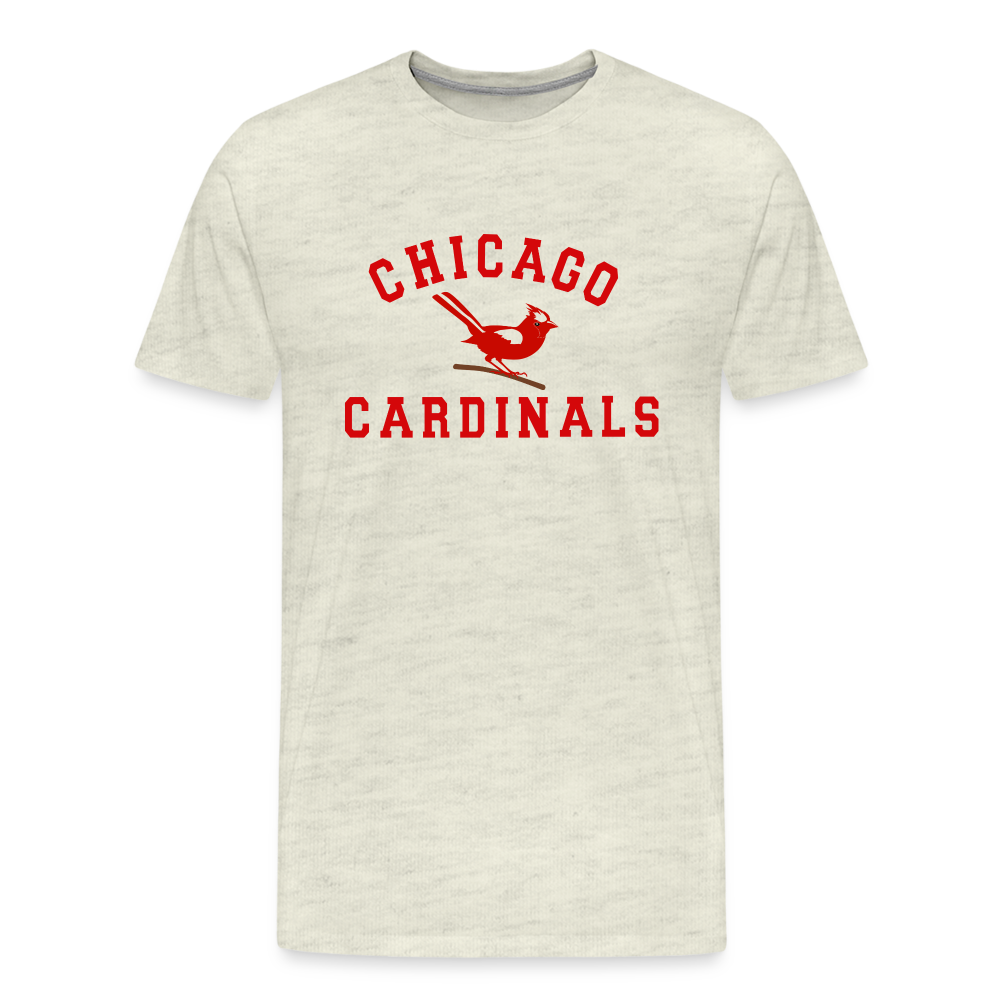 Chicago Cardinals - Vintage I T-shirt - heather oatmeal