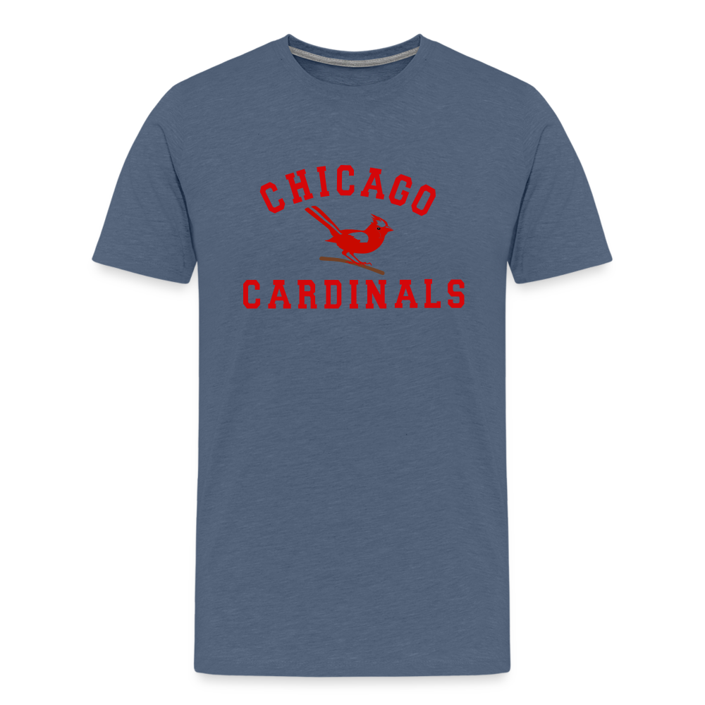 Chicago Cardinals - Vintage I T-shirt - heather blue