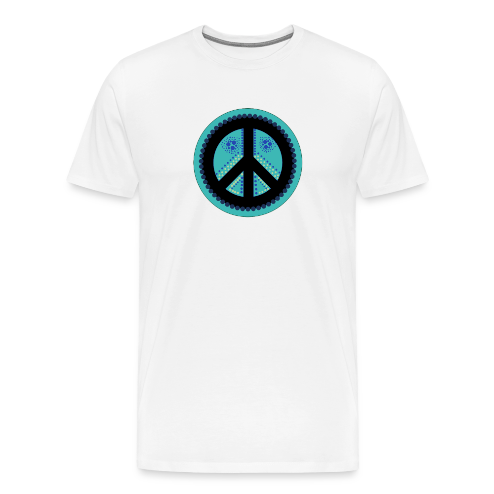 Peace II - Hussar-Ozolins Premium T-Shirt - white