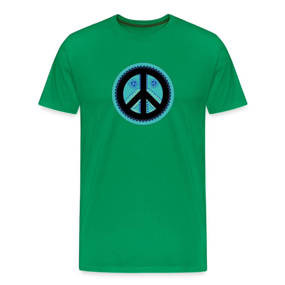 Peace II - Hussar-Ozolins Premium T-Shirt - kelly green