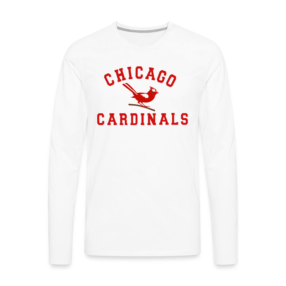 Chicago Cardinals - Vintage I Long Sleeve T-Shirt - white