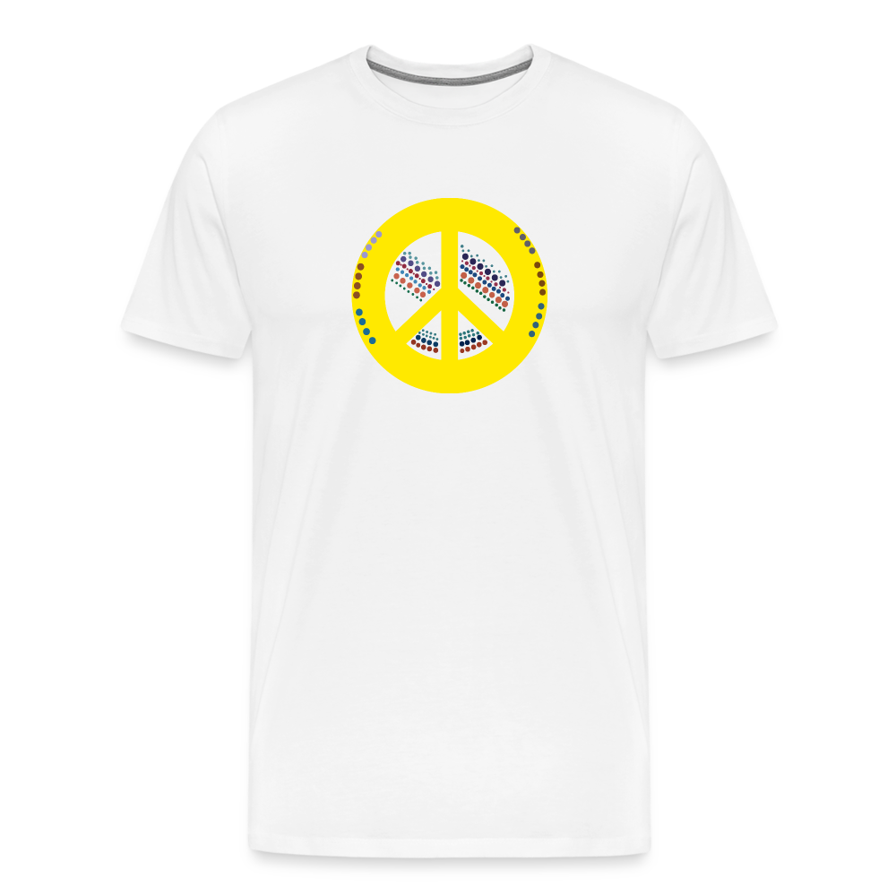 Peace III - Hussar-Ozolins Premium T-shirt - white