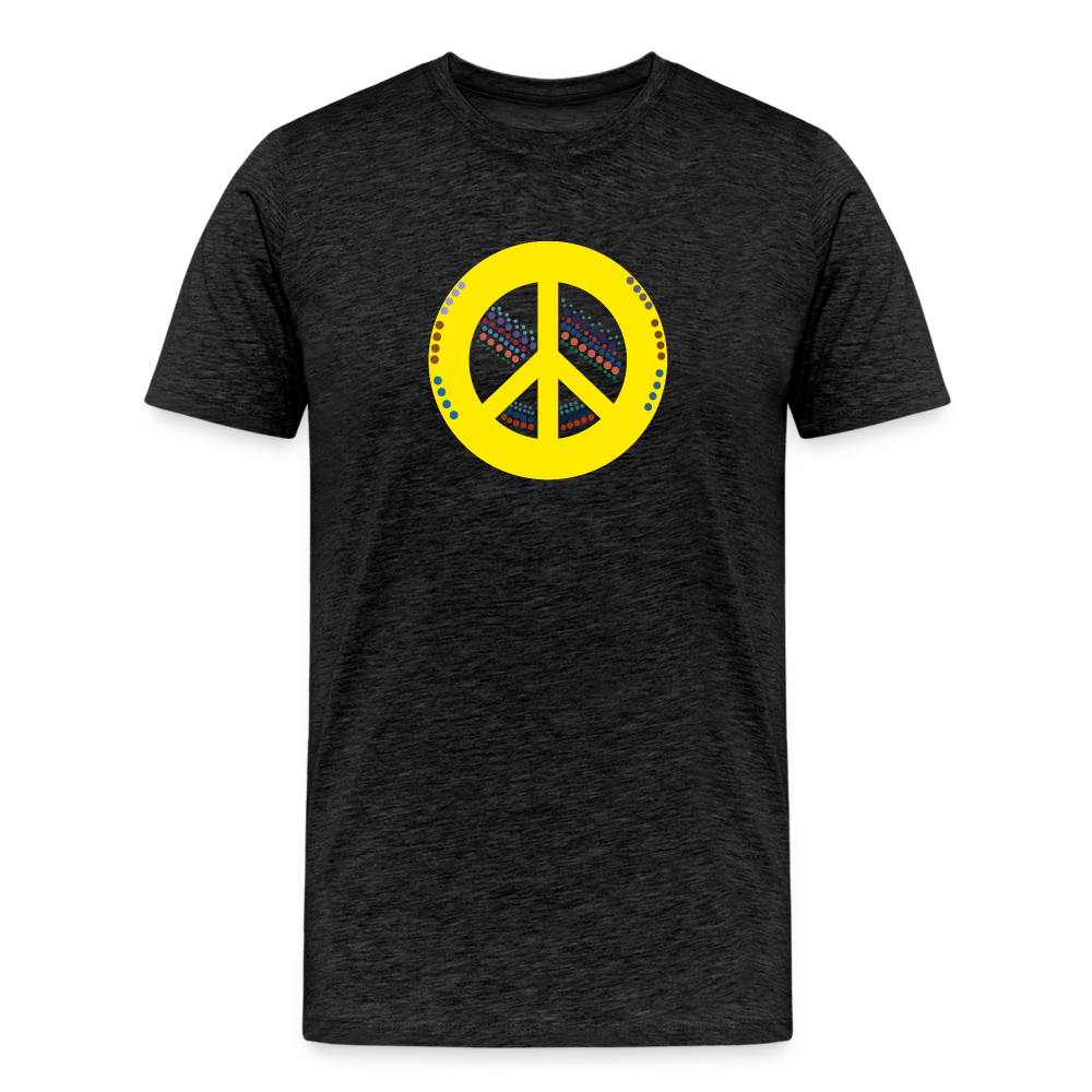 Peace III - Hussar-Ozolins Premium T-shirt - charcoal grey