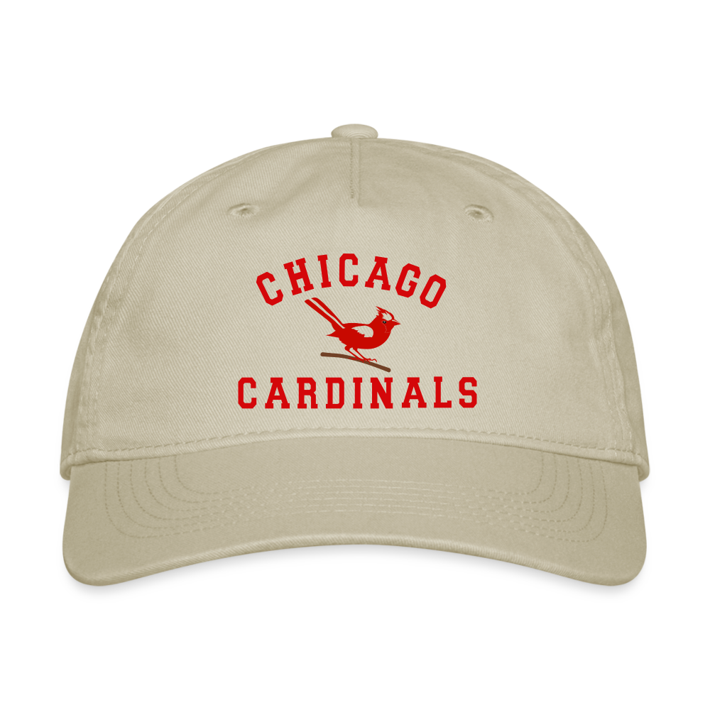 Chicago Cardinals - Vintage I Organic Baseball Cap - khaki