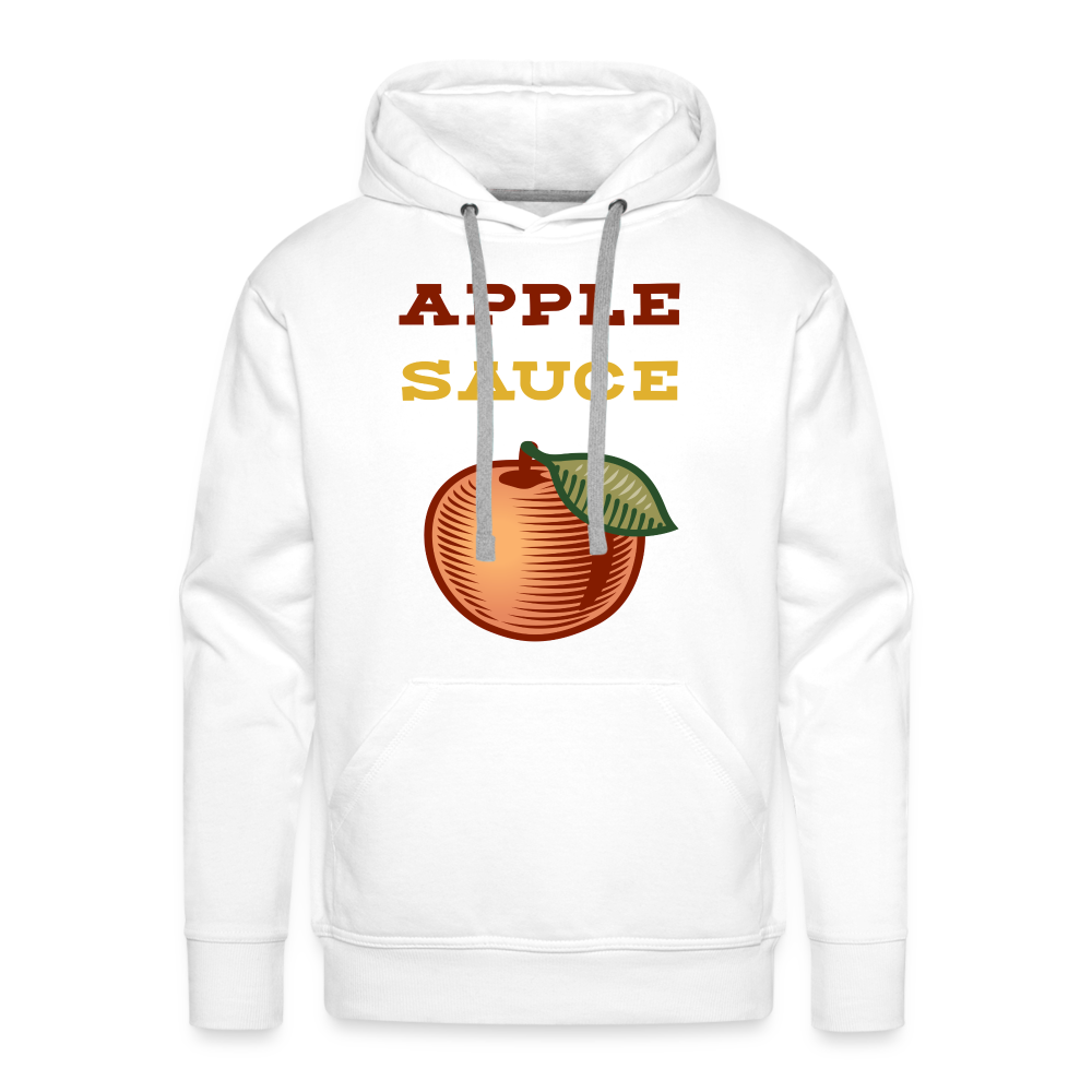 Apple Sauce I -  Premium Hoodie - white