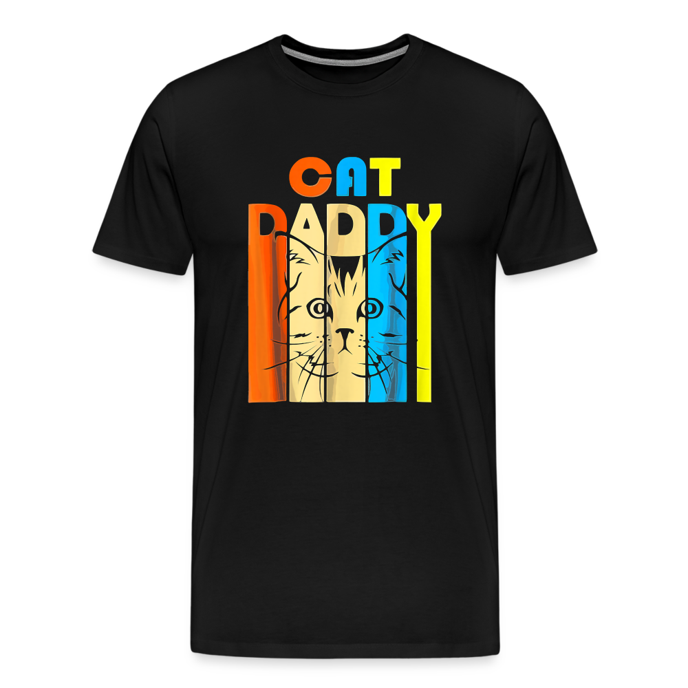 Cat Daddy I -  Premium T-Shirt - black