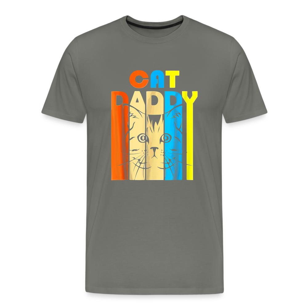 Cat Daddy I -  Premium T-Shirt - asphalt gray