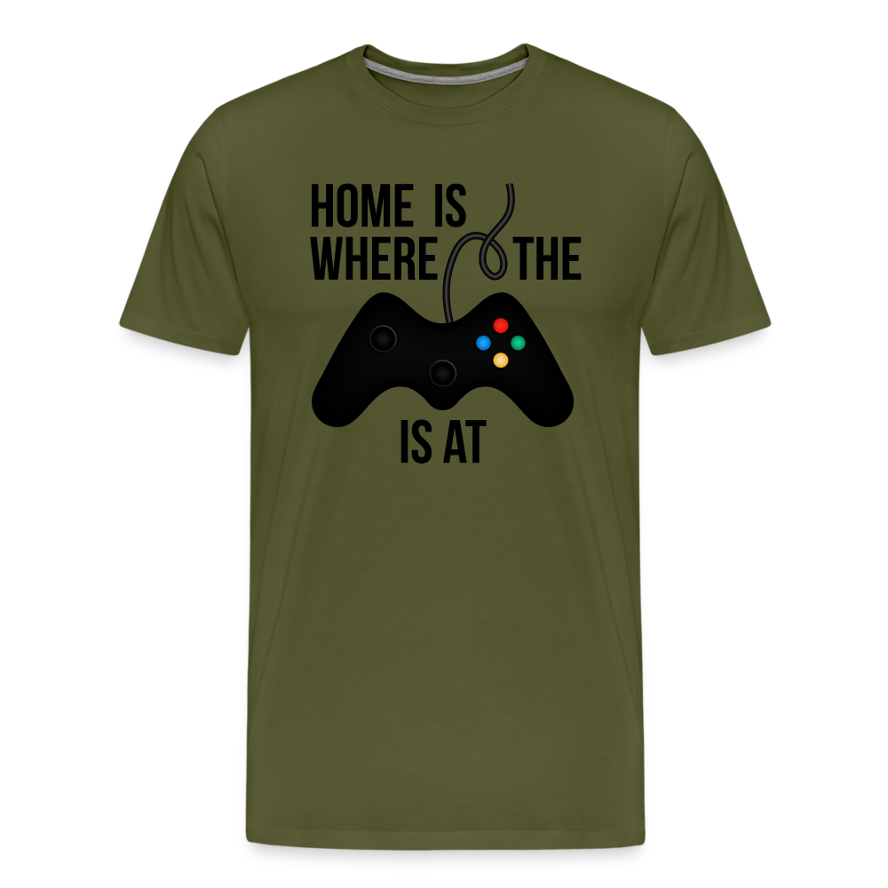 Gamer II Men's Premium T-Shirt - olive green