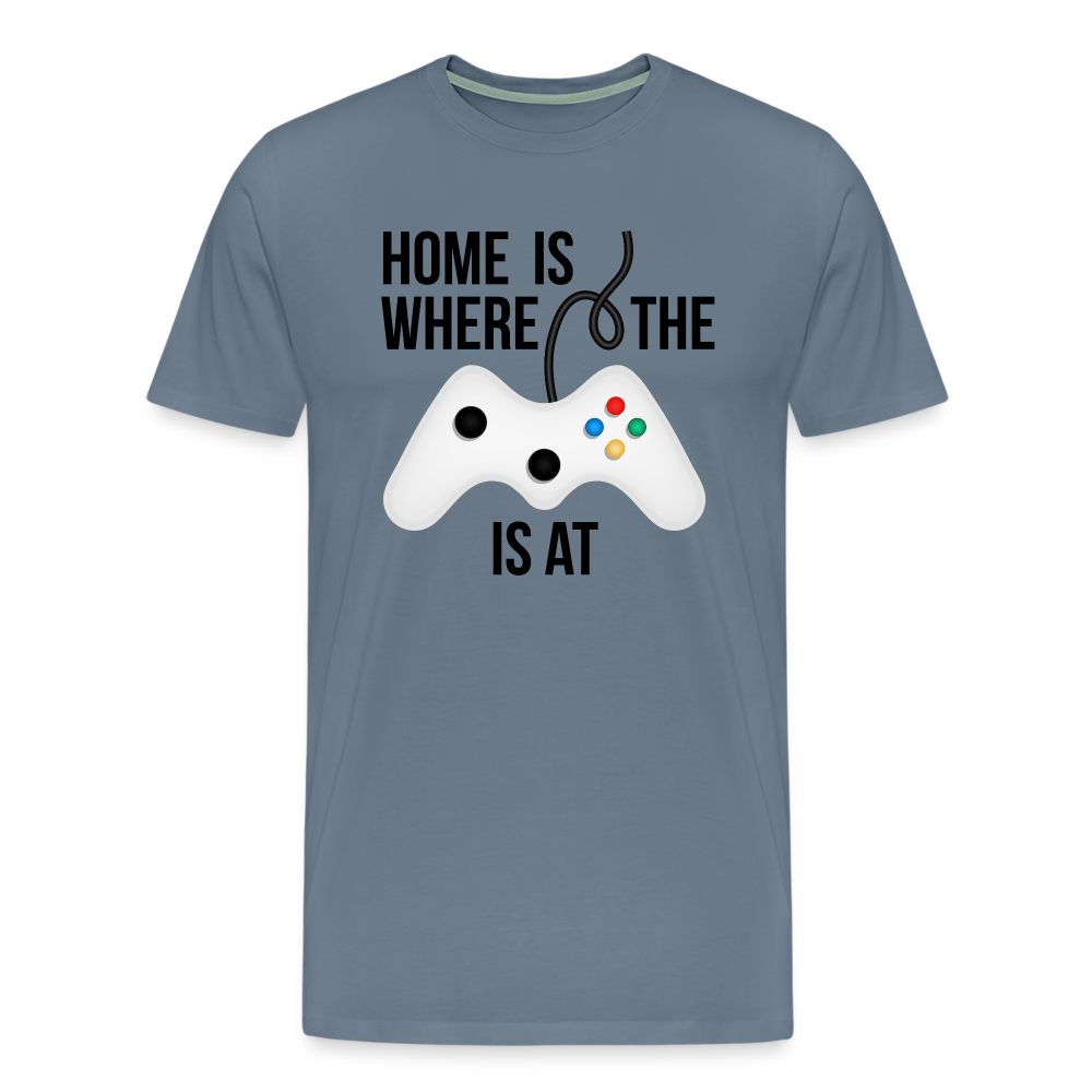 Gamer III Premium T-Shirt - steel blue