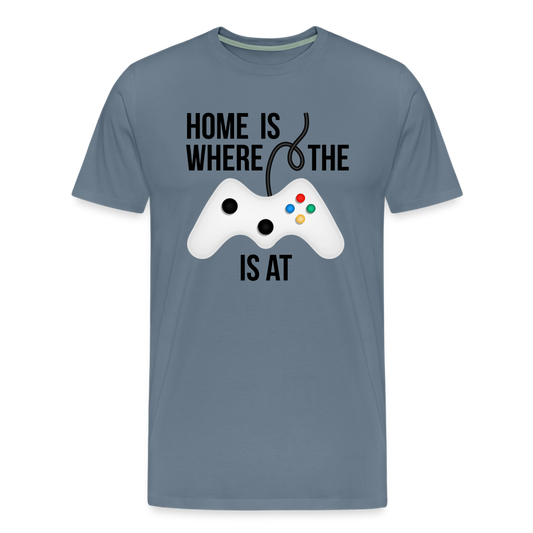 Gamer III Premium T-Shirt - steel blue