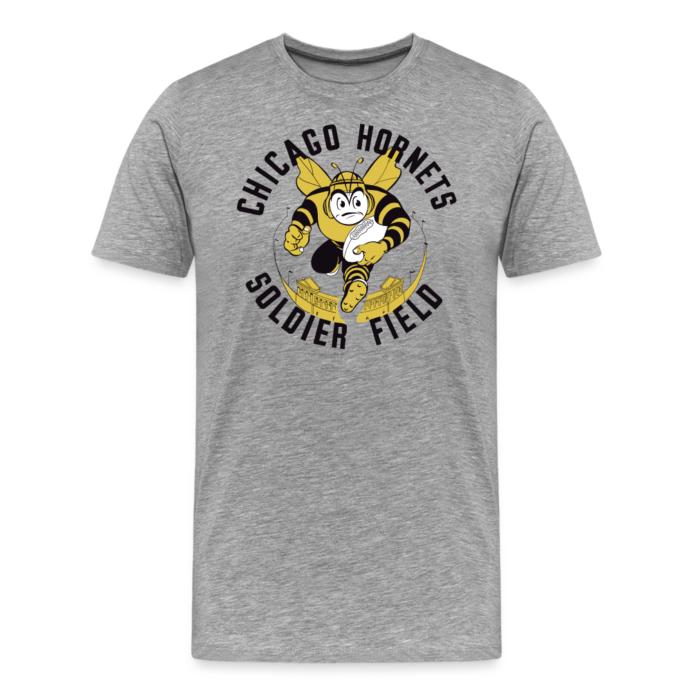 Chicago Hornets II Premium T-Shirt - heather gray