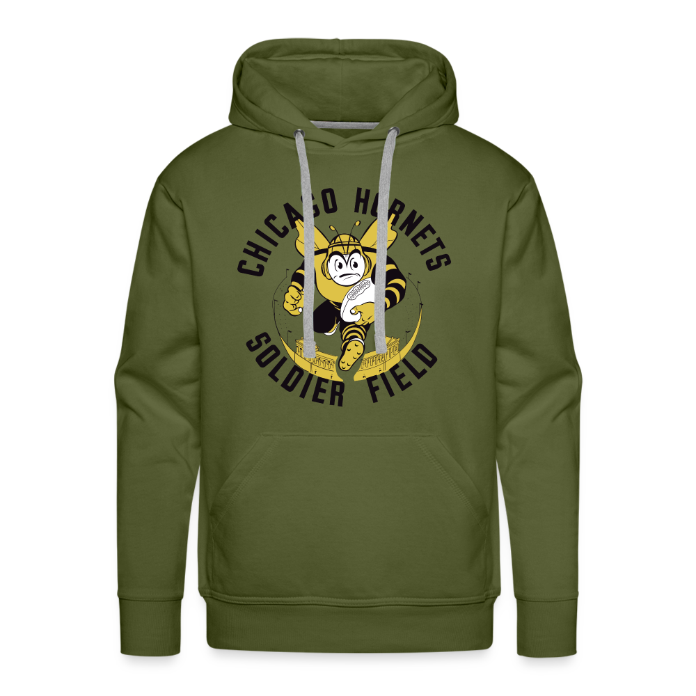 Chicago Hornets !! Premium Hoodie - olive green