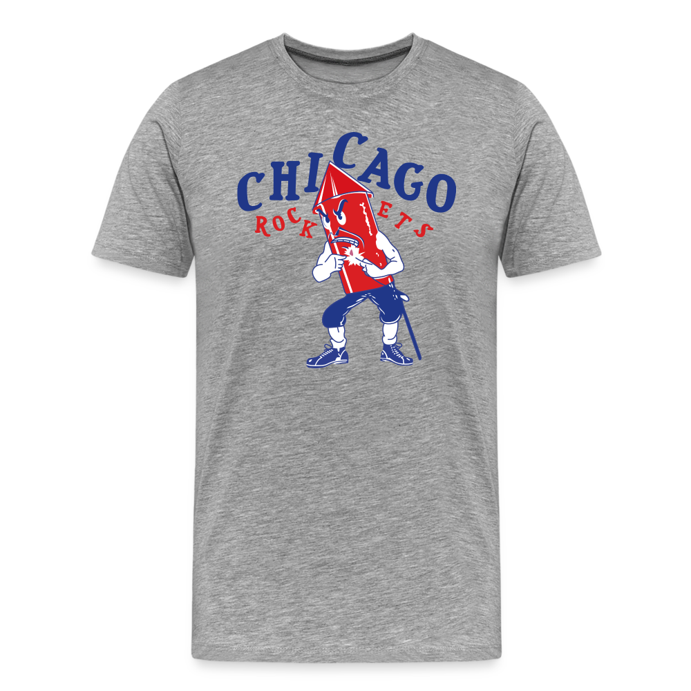 Chicago Rockets II Premium T-Shirt - heather gray