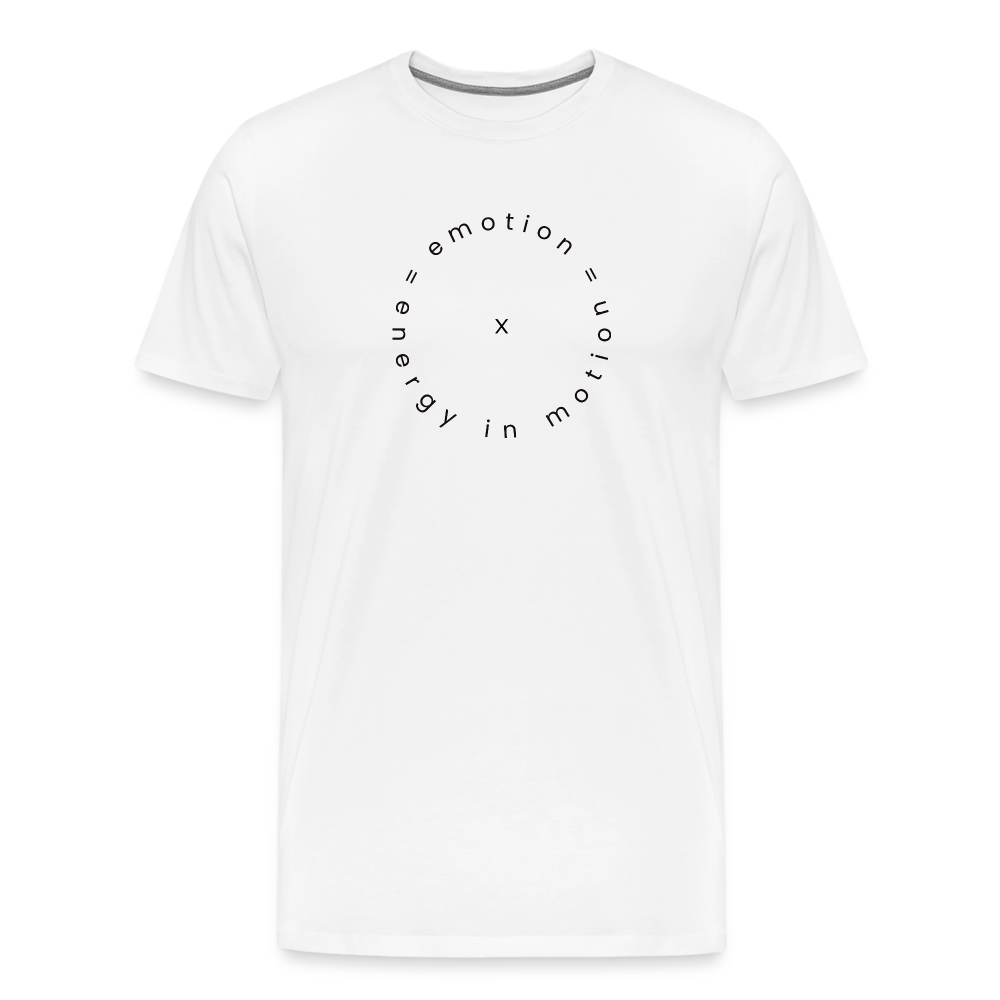 Energy in Motion I Premium T-Shirt - white