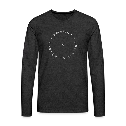 Energy in Motion II Premium Long Sleeve T-Shirt - charcoal grey