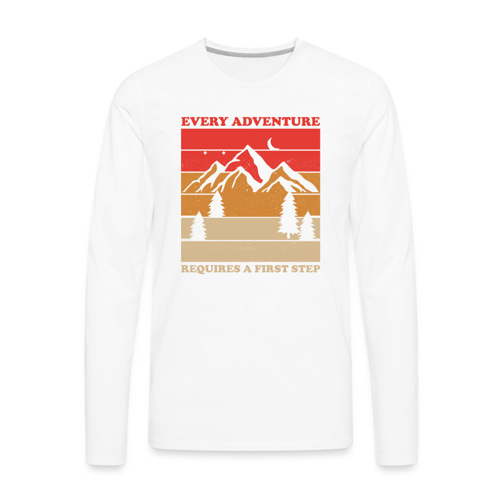 Adventure II Premium Long Sleeve T-Shirt - white