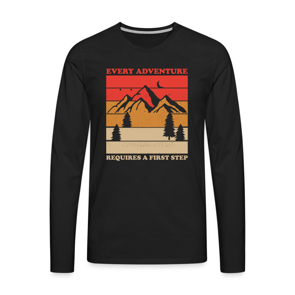 Adventure II Premium Long Sleeve T-Shirt - black
