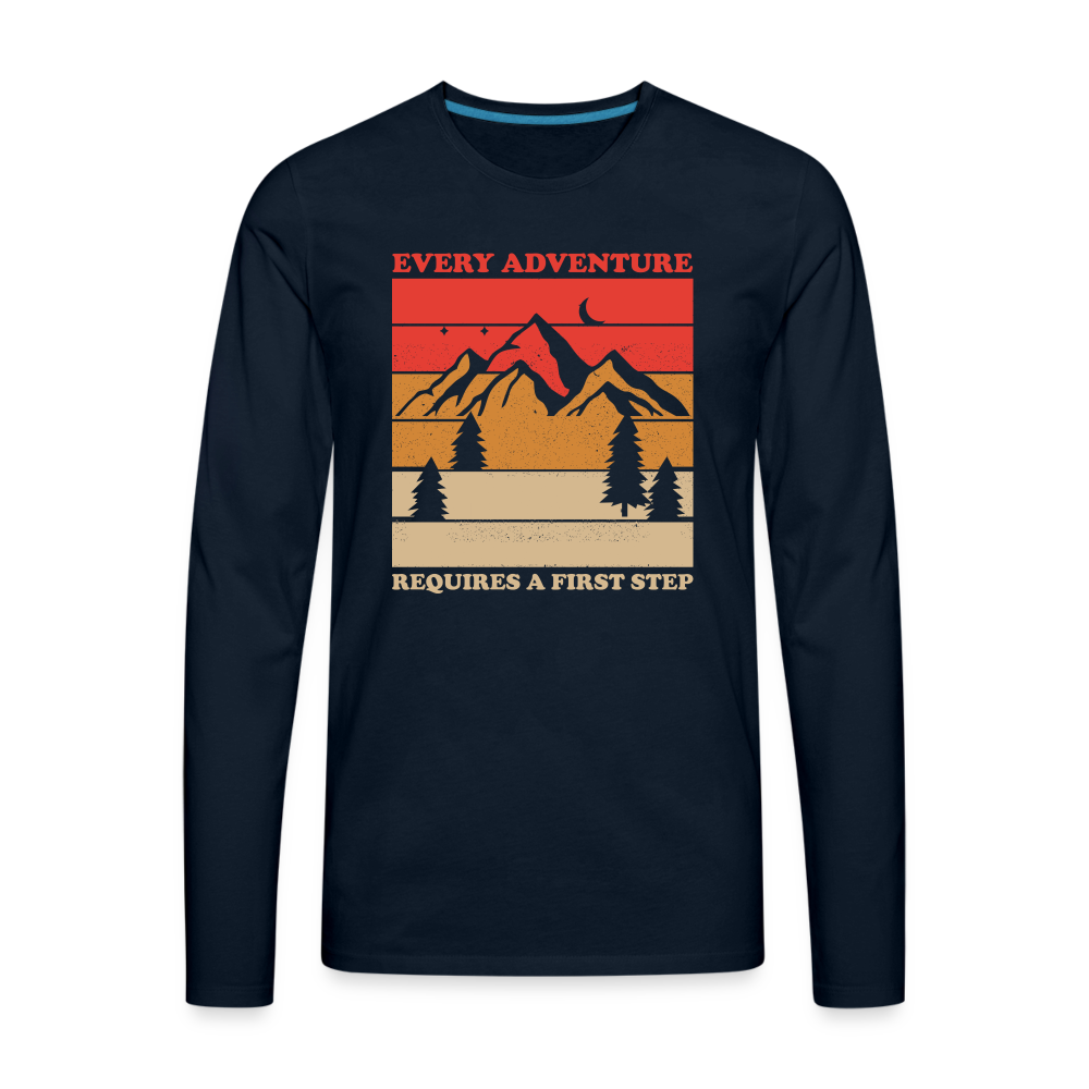 Adventure II Premium Long Sleeve T-Shirt - deep navy