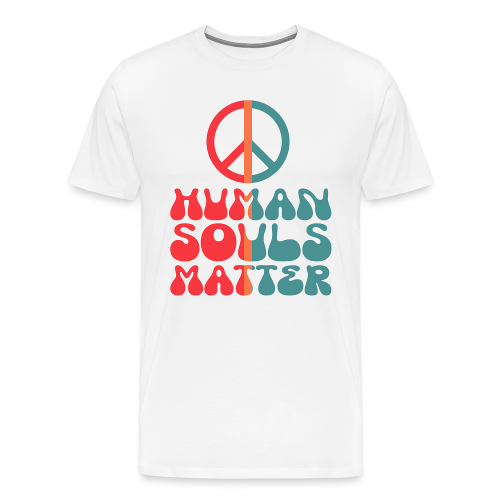 Human Souls I  Premium T-Shirt - white