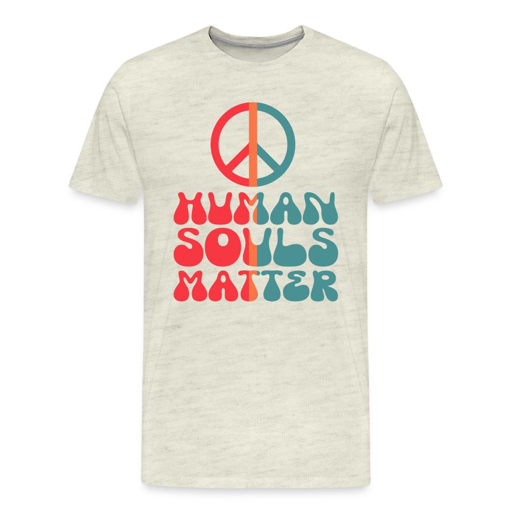 Human Souls I  Premium T-Shirt - heather oatmeal