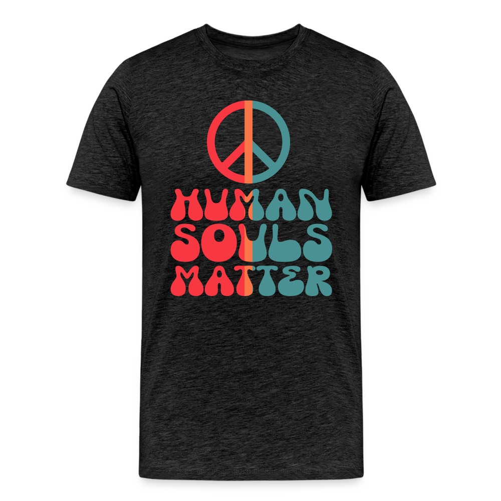 Human Souls I  Premium T-Shirt - charcoal grey