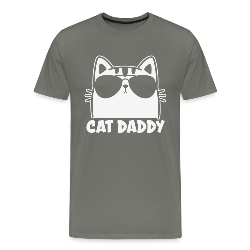 Cat Daddy III Premium T-Shirt - asphalt gray