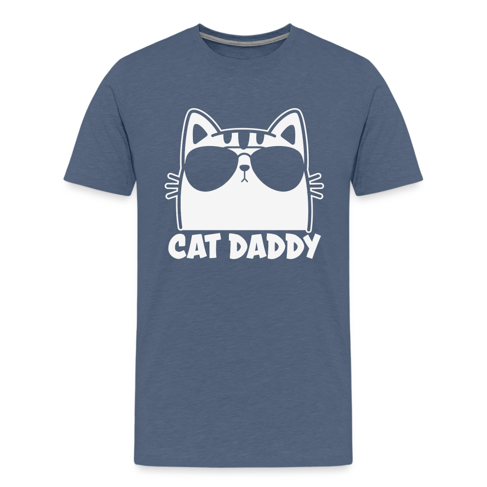 Cat Daddy III Premium T-Shirt - heather blue