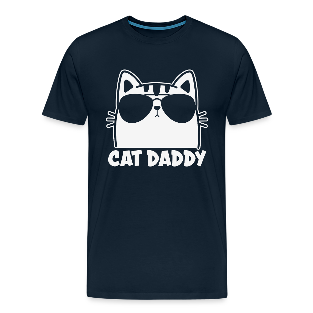 Cat Daddy III Premium T-Shirt - deep navy