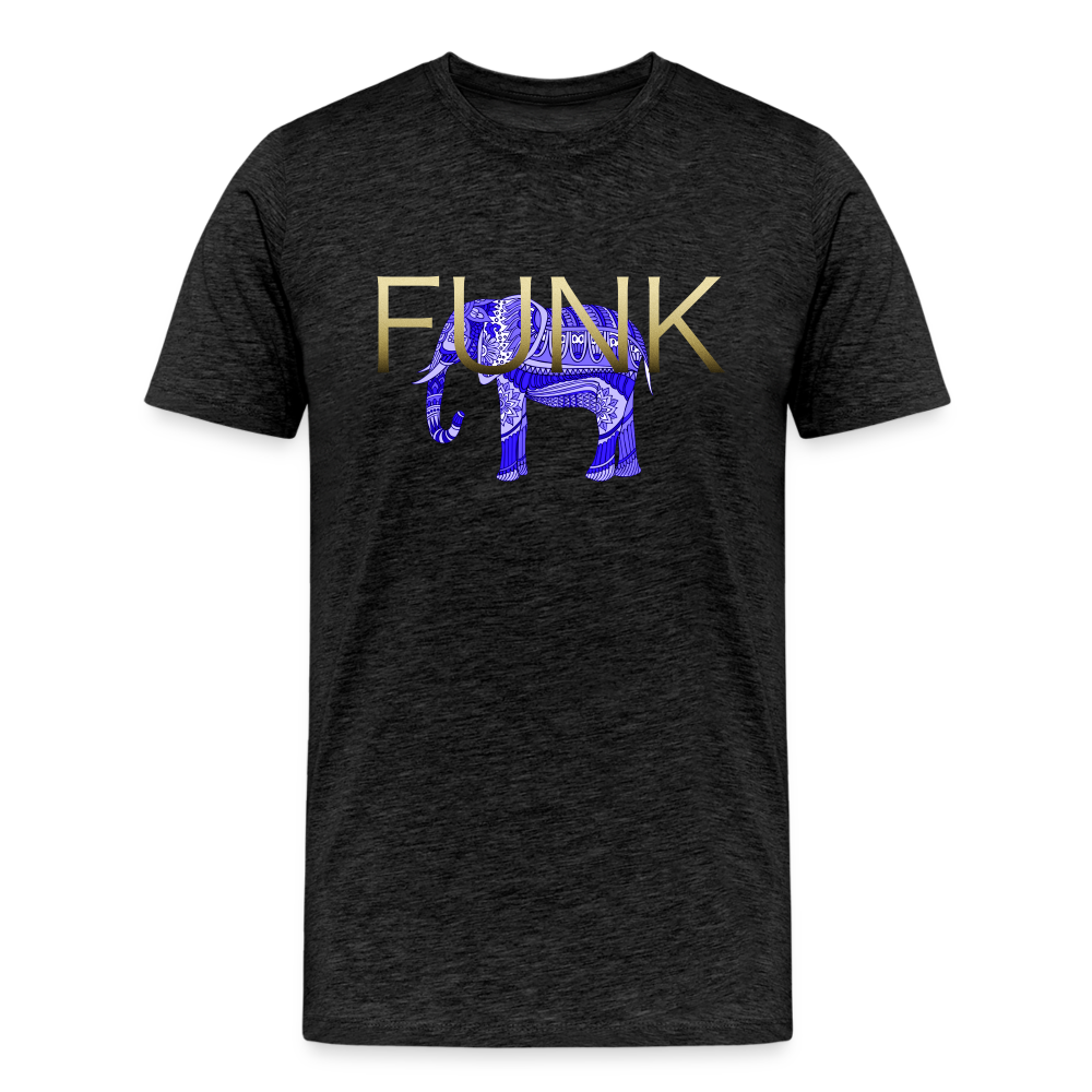 Funky Elephant Premium T-Shirt - charcoal grey