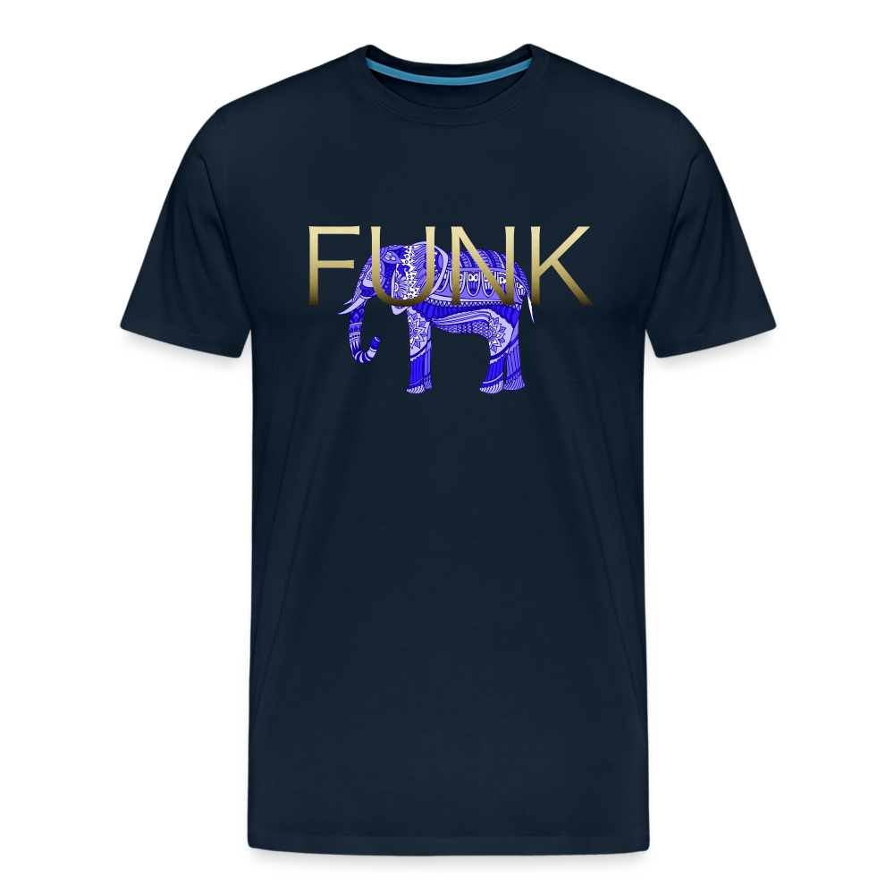 Funky Elephant Premium T-Shirt - deep navy