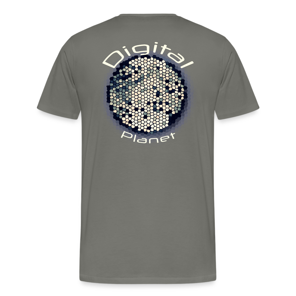 Digital Planet I Premium T-Shirt - asphalt gray