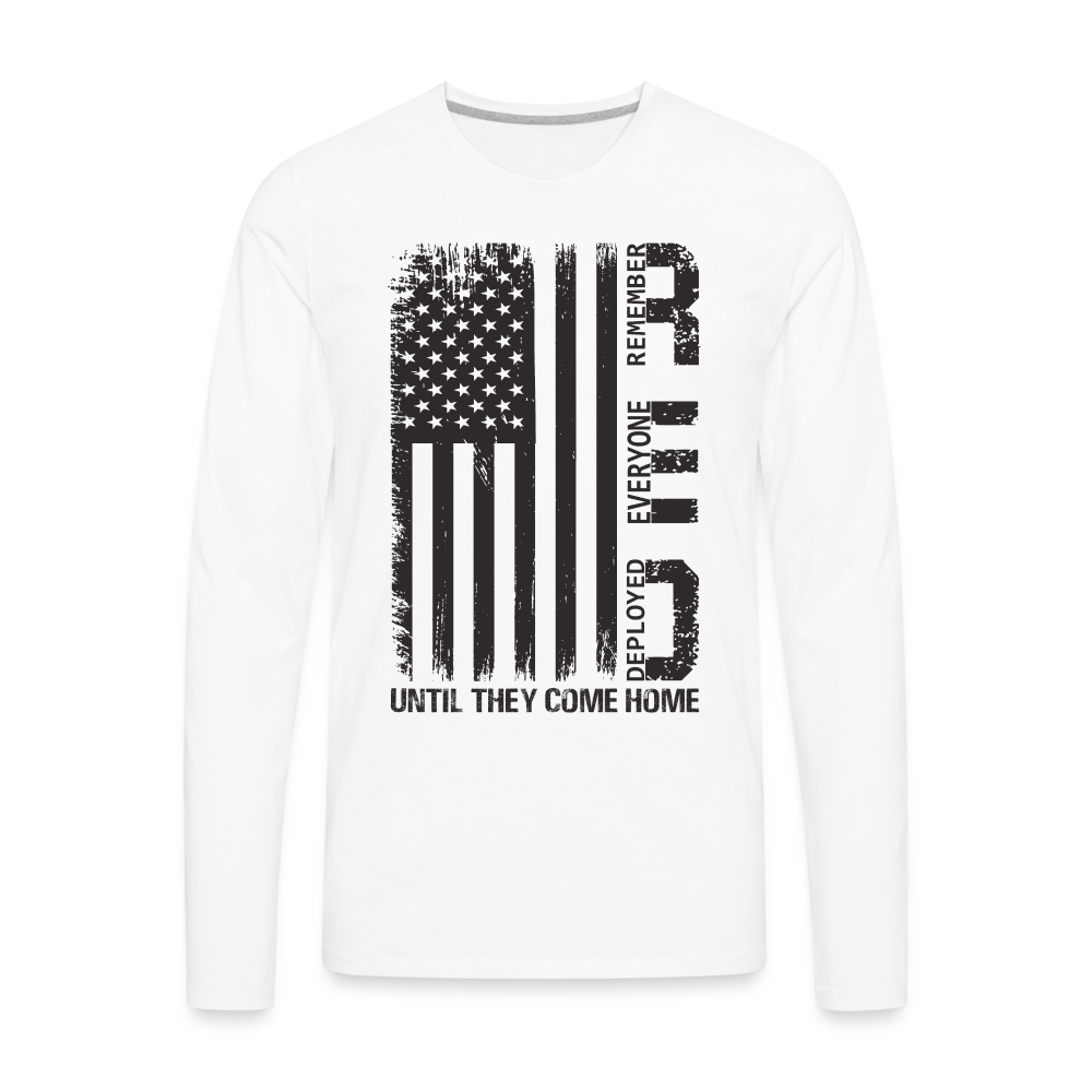 Until They Come Home Premium Long Sleeve T-Shirt - white