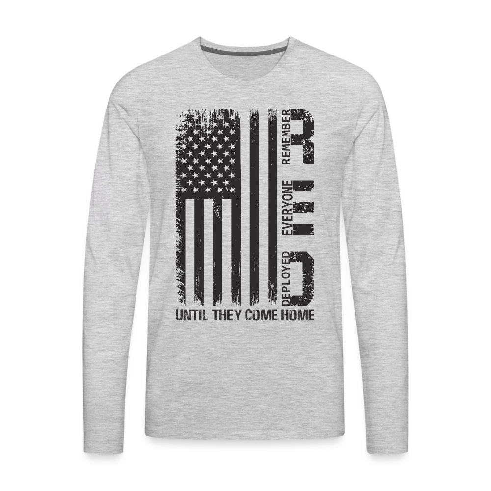 Until They Come Home Premium Long Sleeve T-Shirt - heather gray