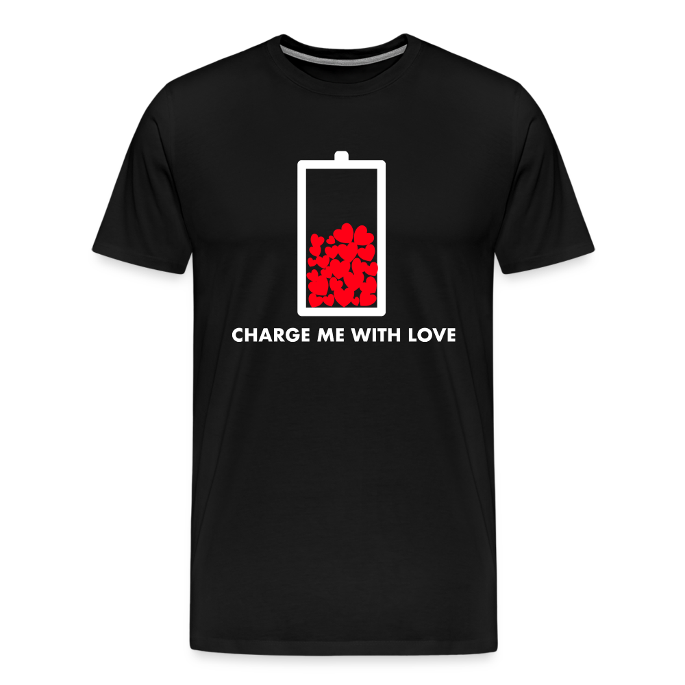 Charge Me with Love Premium T-Shirt - black