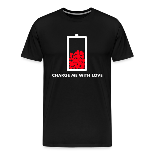 Charge Me with Love Premium T-Shirt - black