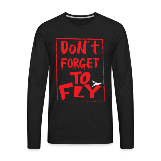 Fly  Premium Long Sleeve T-Shirt - black