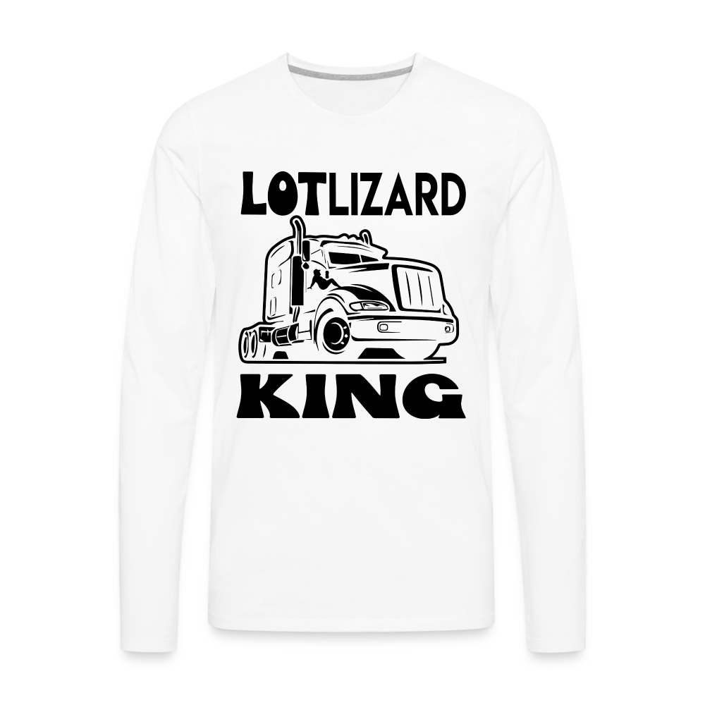 Lot Lizard Premium Long Sleeve T-Shirt - white