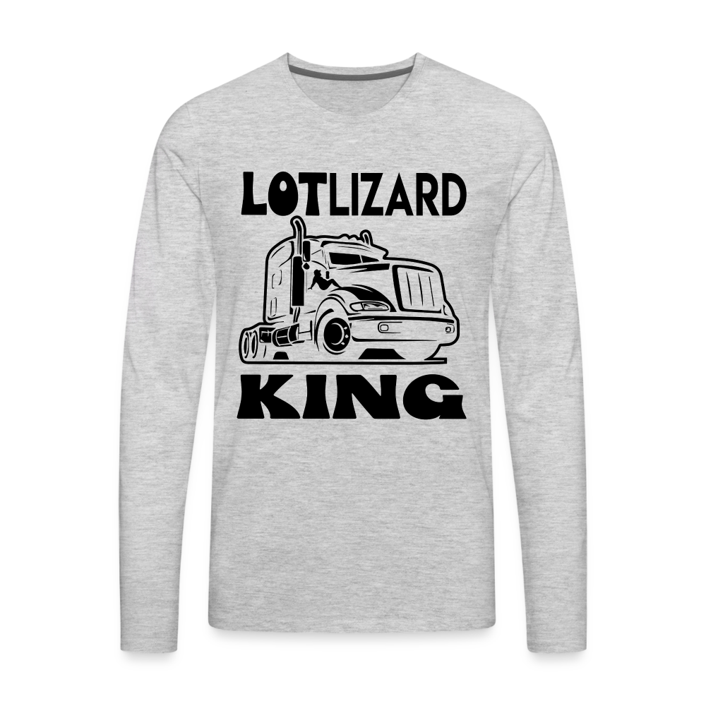 Lot Lizard Premium Long Sleeve T-Shirt - heather gray