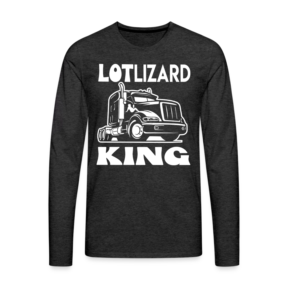 Lot Lizard I Premium Long Sleeve T-Shirt - charcoal grey