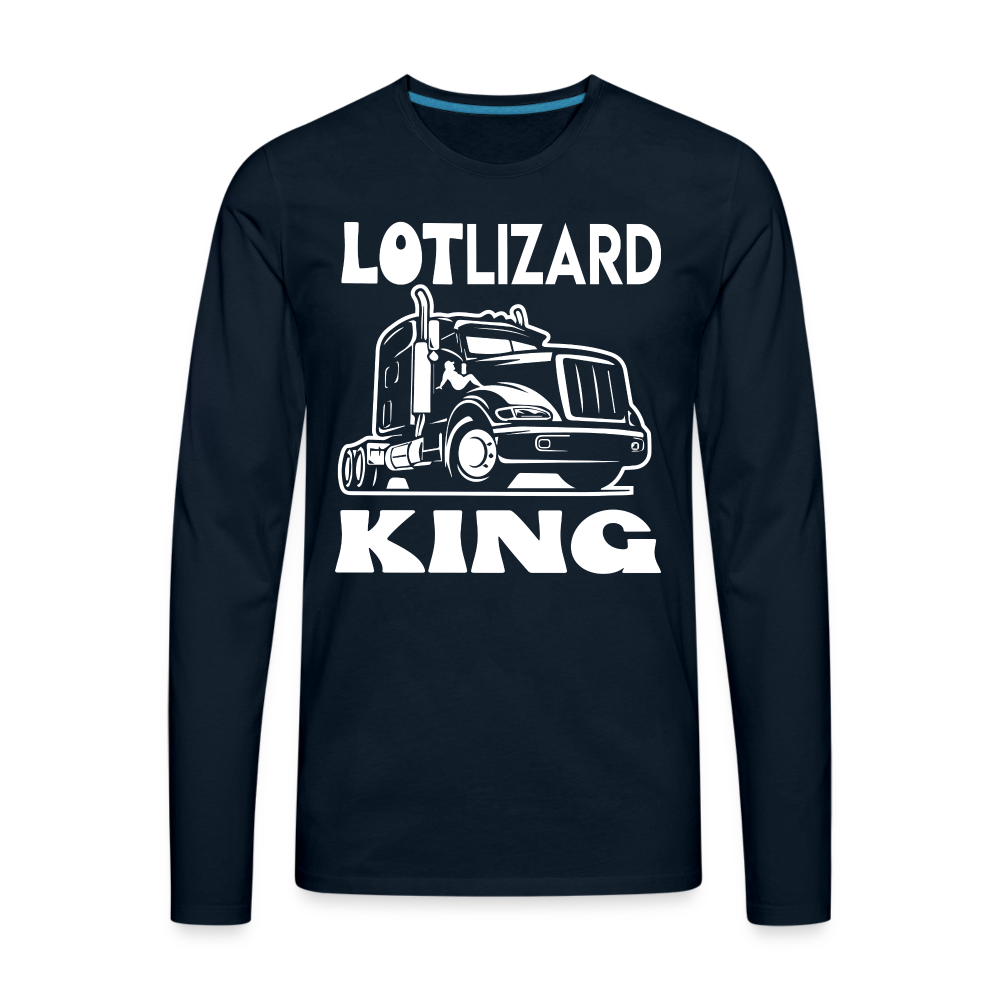 Lot Lizard I Premium Long Sleeve T-Shirt - deep navy