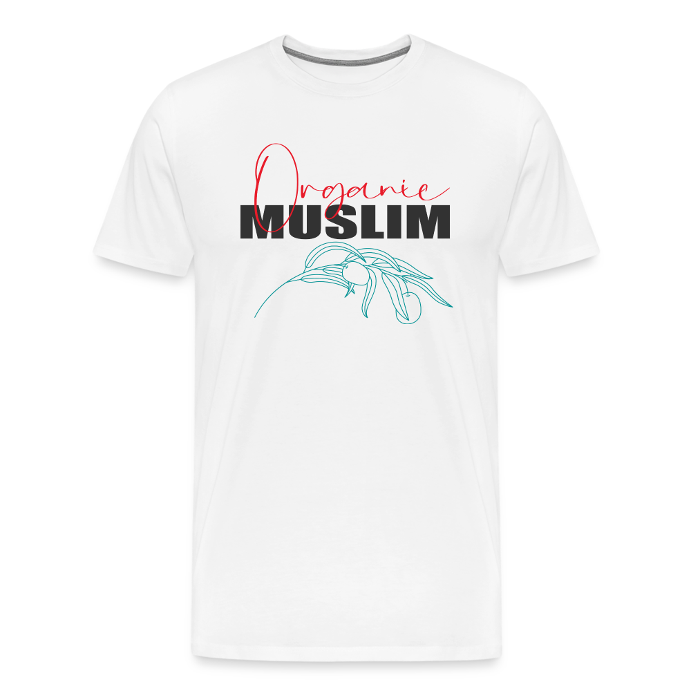 Organic Muslim I Premium T-Shirt - white