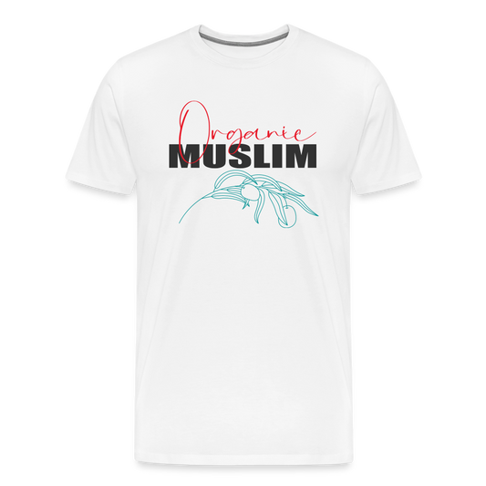 Organic Muslim I Premium T-Shirt - white