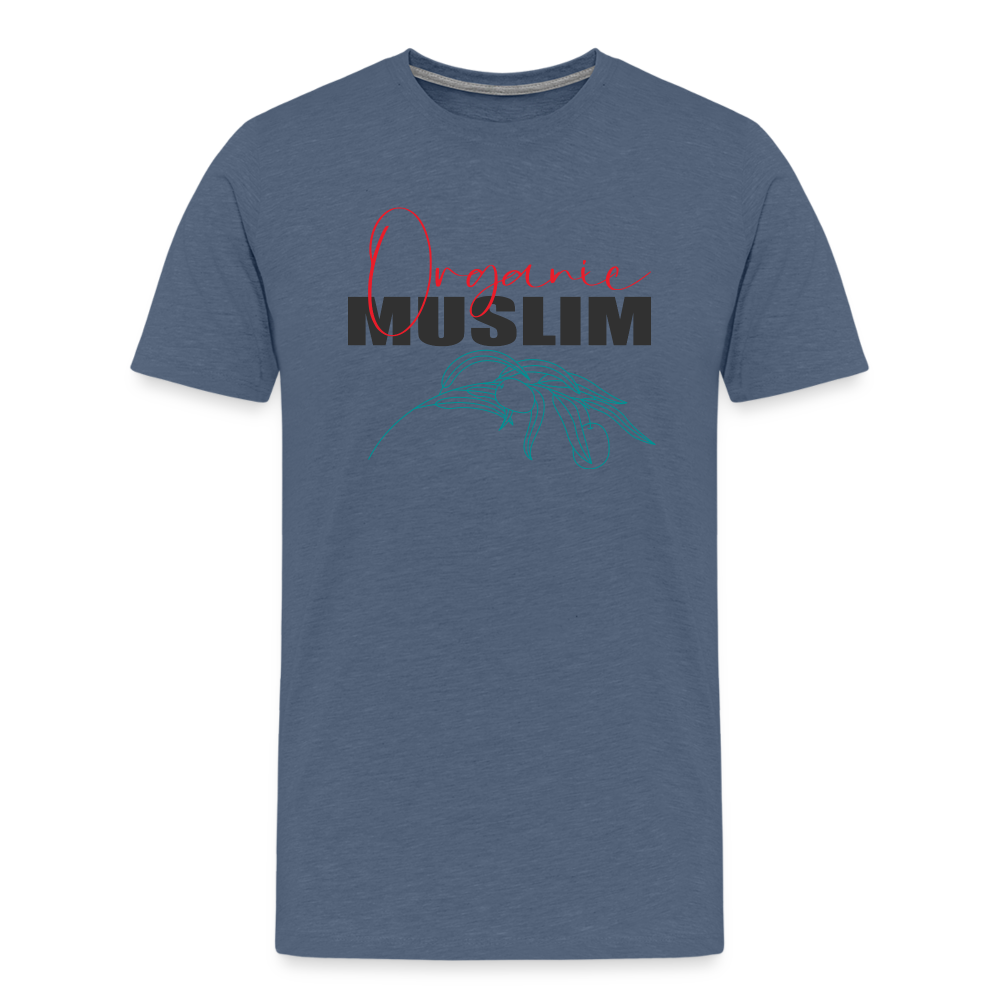 Organic Muslim I Premium T-Shirt - heather blue