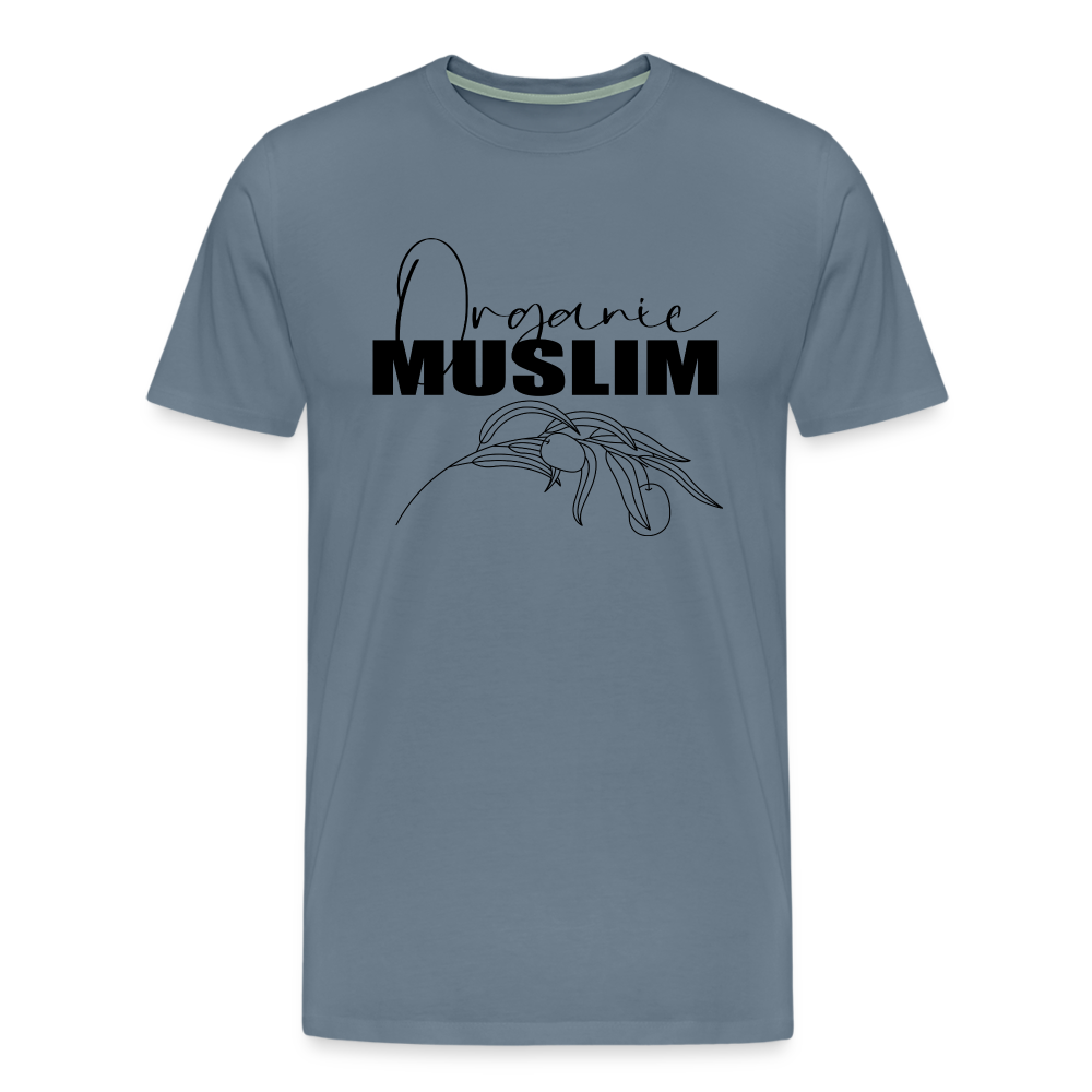 Organic Muslim II Premium T-Shirt - steel blue