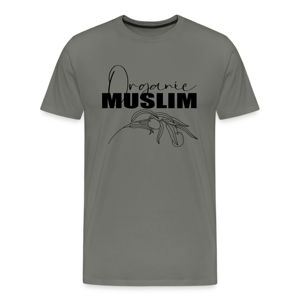 Organic Muslim II Premium T-Shirt - asphalt gray