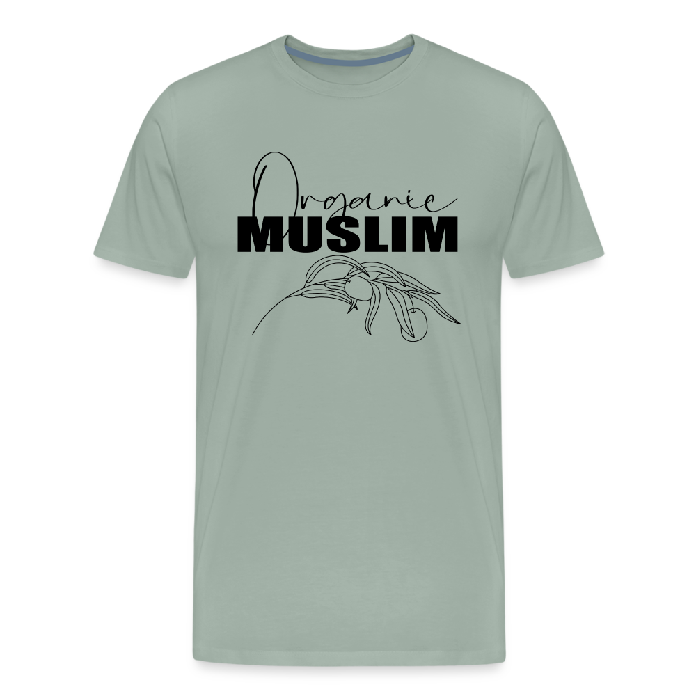 Organic Muslim II Premium T-Shirt - steel green