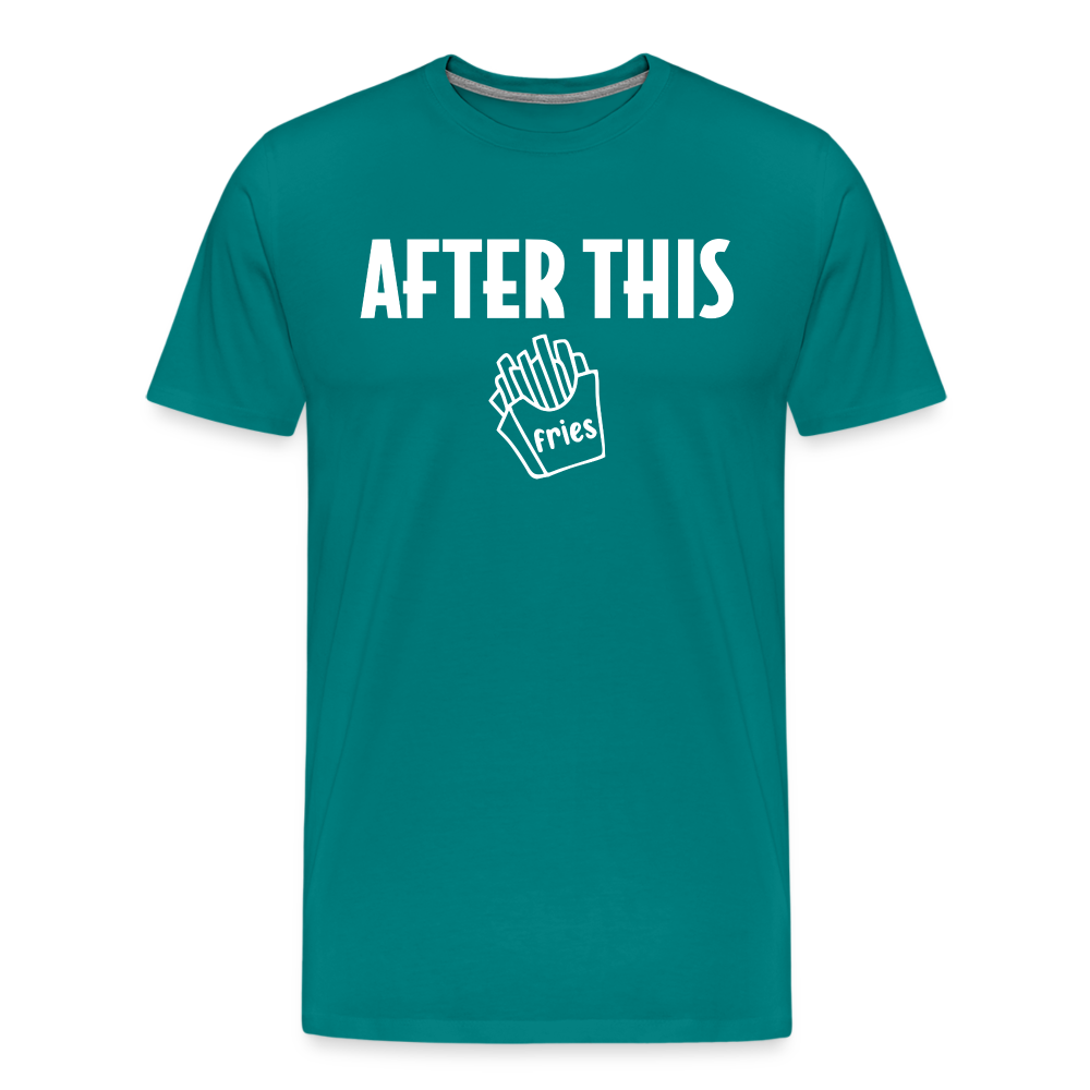 After This - Fries Premium T-Shirt - teal