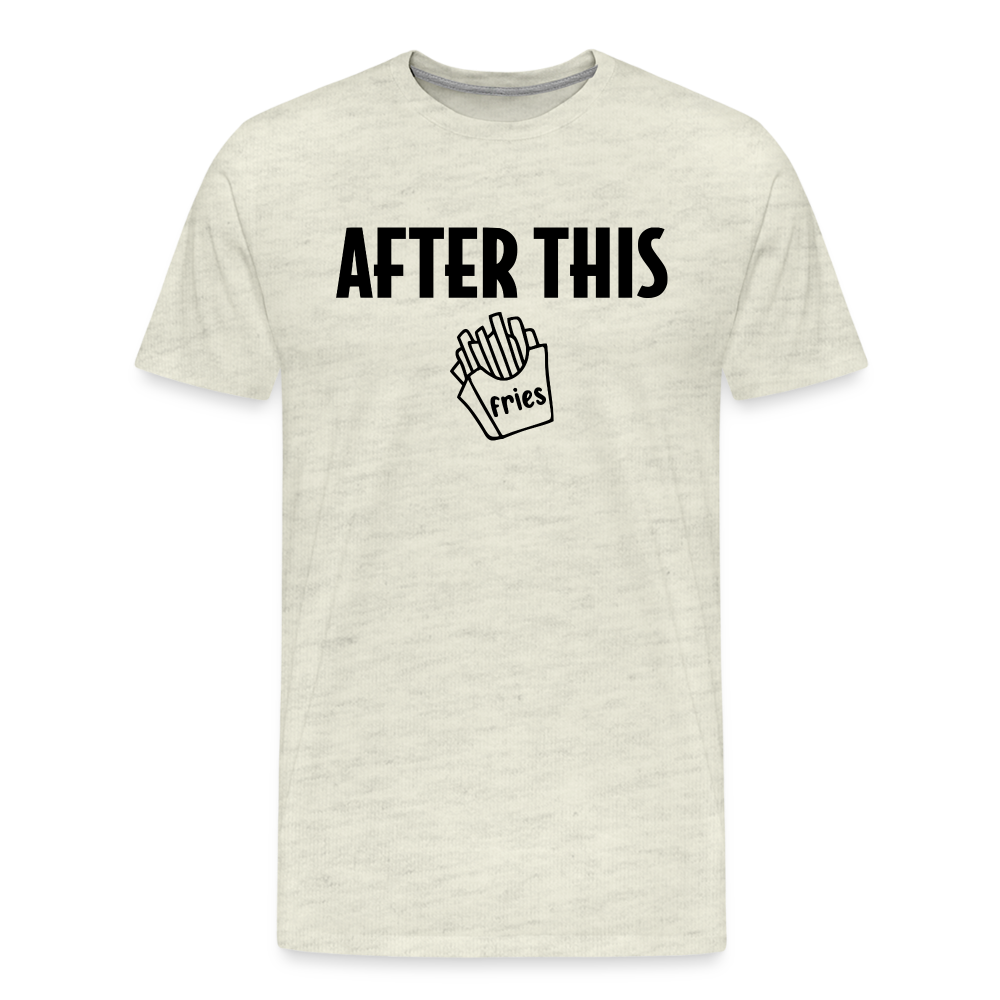 After This - Fries II Premium T-Shirt - heather oatmeal