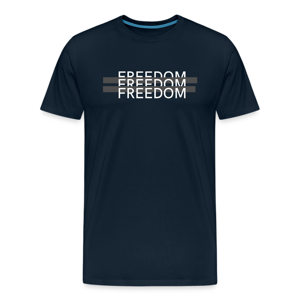 Freedom Premium T-Shirt - deep navy